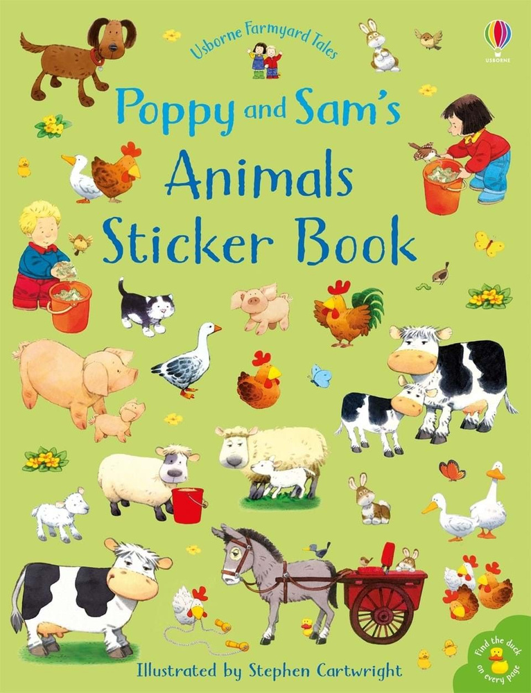 Farmyard Tales Poppy and Sams Animals Sticker Book / Книга на Английском | Taplin Sam  #1