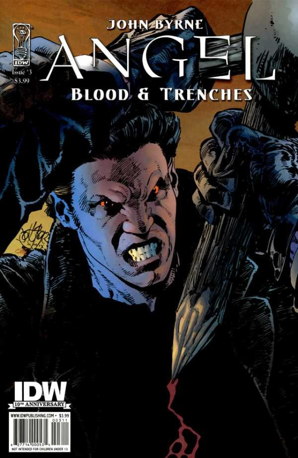 Angel: Blood & Trenches #3, 2009. Оригинальный комикс на английском языке.  #1