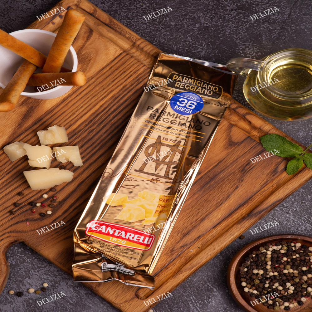 Сыр пармезан Parmigiano Reggiano Cantarelli 36 месяцев 190 г #1