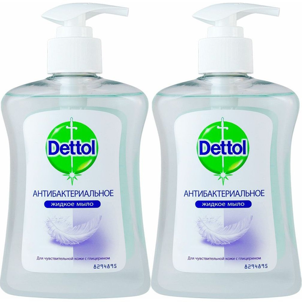 Туалетное мыло жидкое Dettol антибактериальное для чувствительной кожи грейпфрут для рук и тела 250 мл, #1