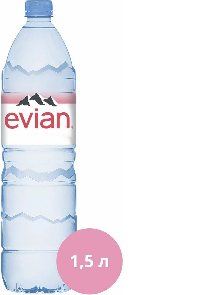 Evian Вода Минеральная Негазированная 1500мл. 1шт #1