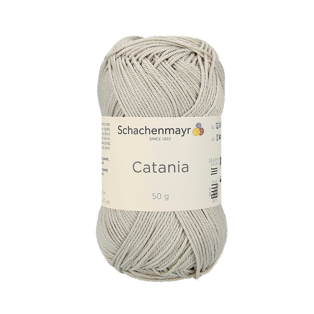 Catania /Катания/ пряжа Schachenmayr Originals, 100% хлопок, 50г/125м, арт. 9801210 цвет 00248, leinen #1