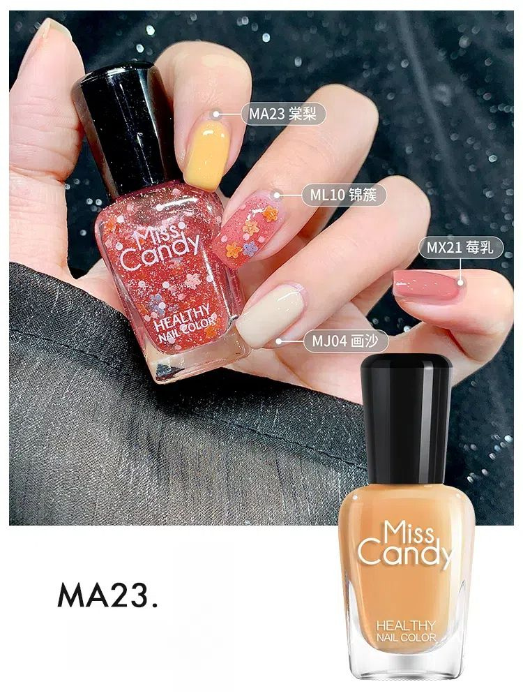 MissCandy Лак для ногтей HEALTHY NAIL COL OR 7ml #1