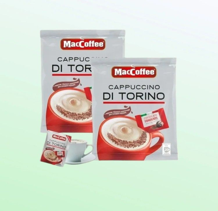 Кофейный напиток МасСoffee Di Torino 40 шт по 25,5 г #1