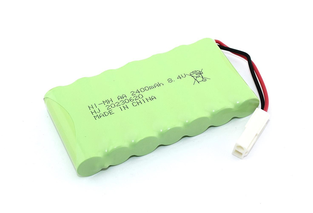 Аккумулятор Ni-Mh 8.4V 2400 mAh AA Flatpack разъем EL-2P #1