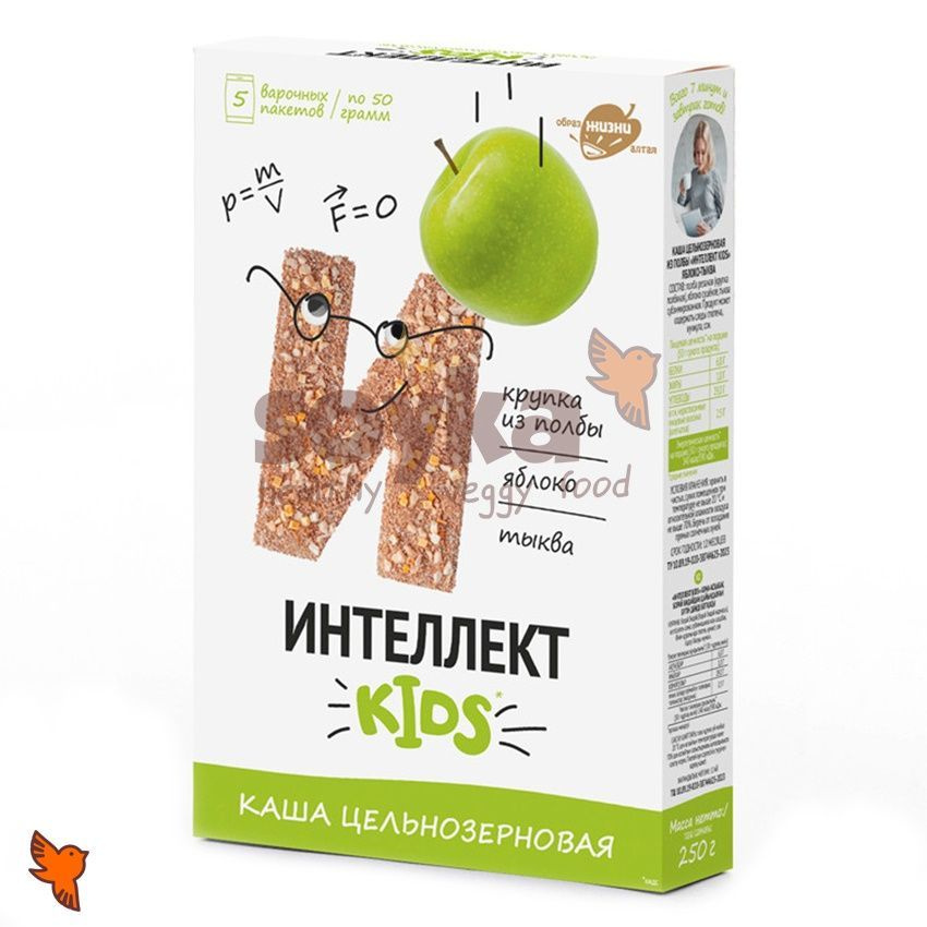 Каша зерновая Интелект kids яблоко и тыква Образ жизни, 250г  #1