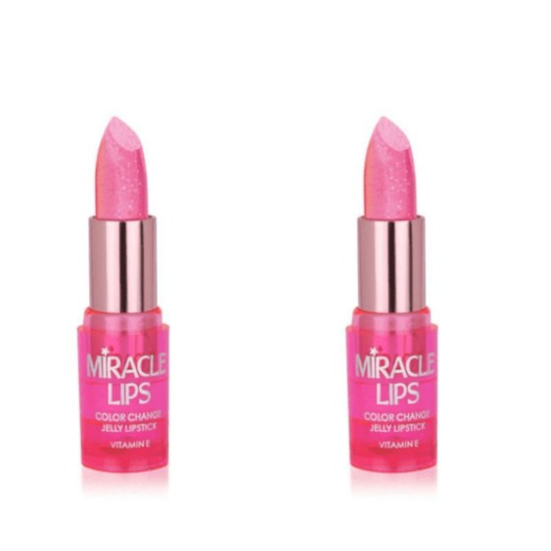 Golden Rose Помада для губ, гелевая, Miracle Lips Color Change Jelly Lipstick,тон 101 Розовый, 3,7 г, #1