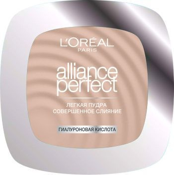 L'Oreal Paris Пудра Alliance Perfect, 4.N Бежевый, минеральная пудра для лица матирующая, 9 г, Лореаль #1