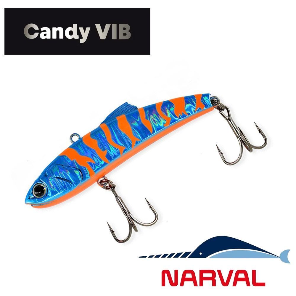 Раттлин Narval Frost Candy Vib 80mm 21g #023-Sea Sunset. виб/приманка на хищника/судак,щука.форель  #1