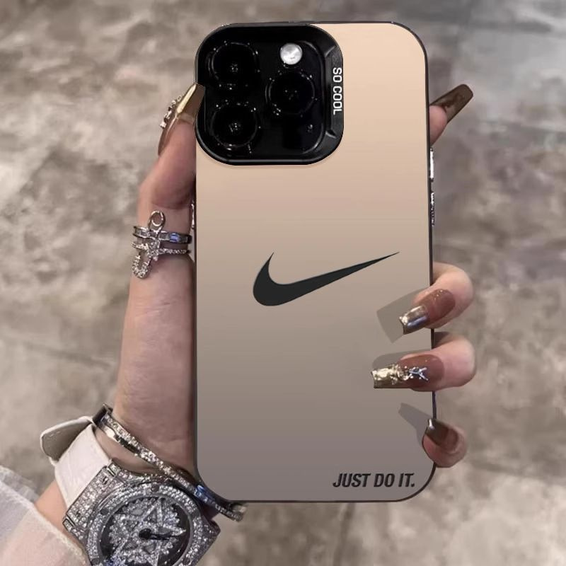 Чехол с принтом найк-nike для айфона 12 / iphone 12 #1