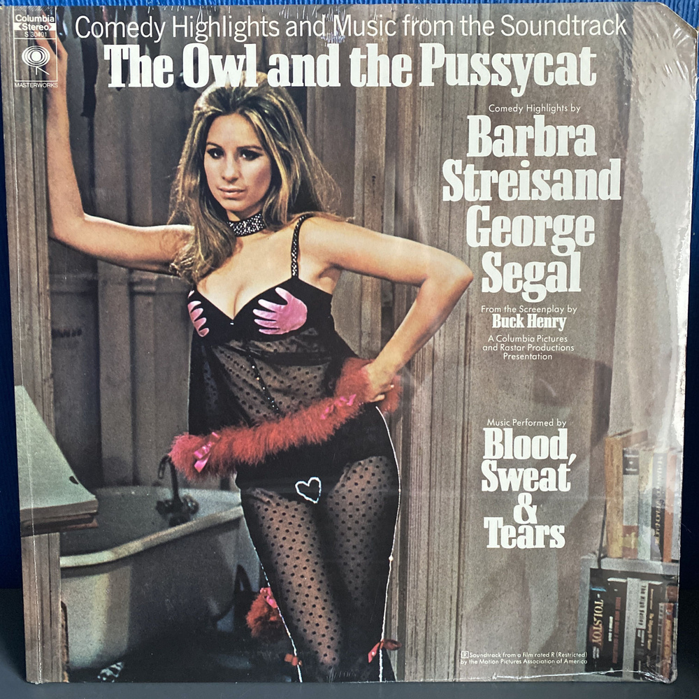 Barbra Streisand, George Segal, Blood, Sweat & Tears. The Owl And The Pussycat (SS) ПЕРВОПРЕСС! USA 1971 #1