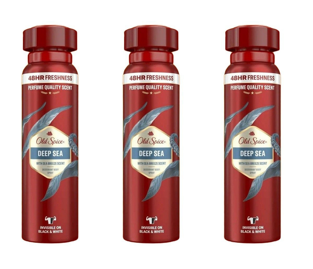 Old Spice Дезодорант мужской Deep Sea, 150 мл, 3 шт #1