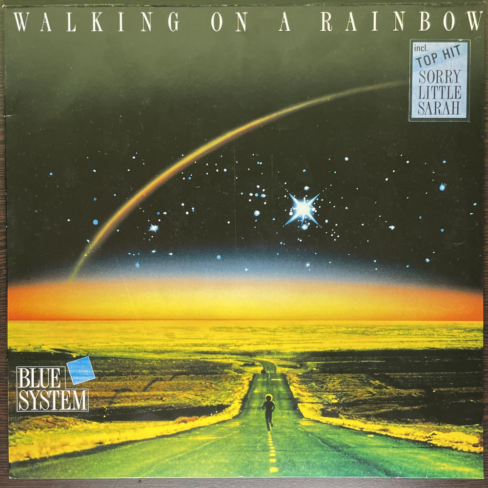 Виниловая пластинка Blue System - Walking On A Rainbow (Европа 1987г.) #1