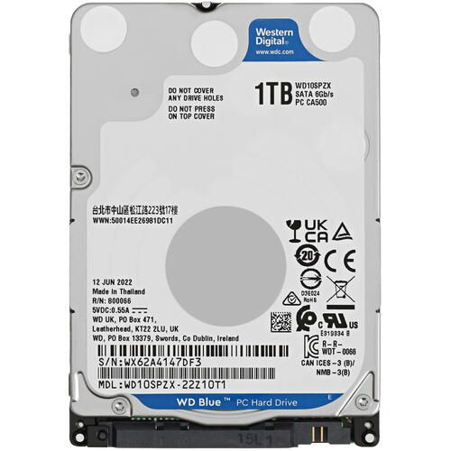 Western Digital 1 ТБ Внутренний жесткий диск 1 ТБ,128 МБ, SATA III, 6 Гбит/с ([WD10SPZX])  #1