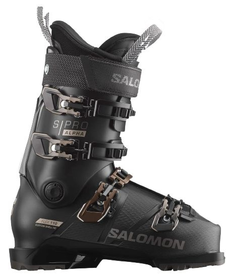 Горнолыжные ботинки Salomon S/Pro Alpha 110 GW Black/Titanium #1