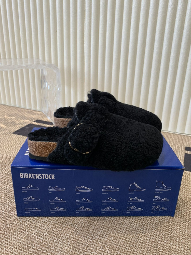 Комплект тапочки + плед Birkenstock #1