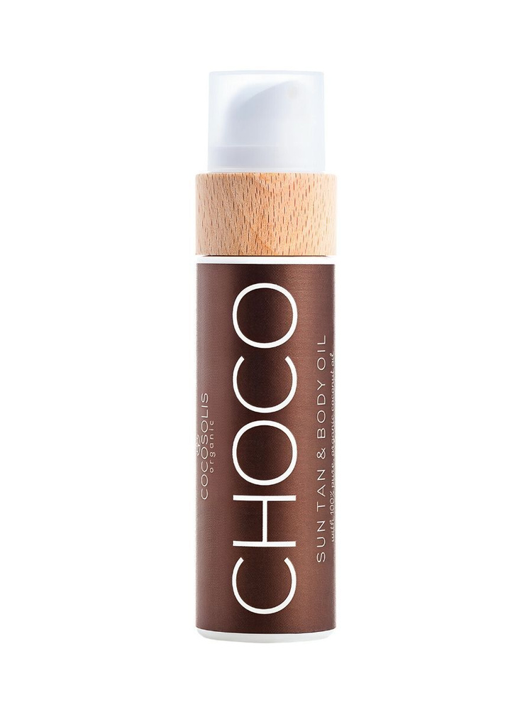 Cocosolis, Масло для загара на солнце и в солярии с ароматом шоколада CHOCO Sun Tan & Body Oil, 110 мл #1