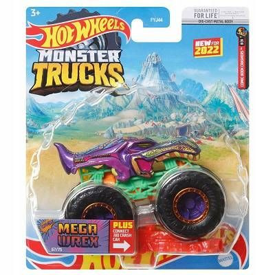 Монстр трак Хот вилс, машинки для мальчиков Mattel, машина Hot Wheels Monster Truck 1:64 FYJ44_HCP70 #1