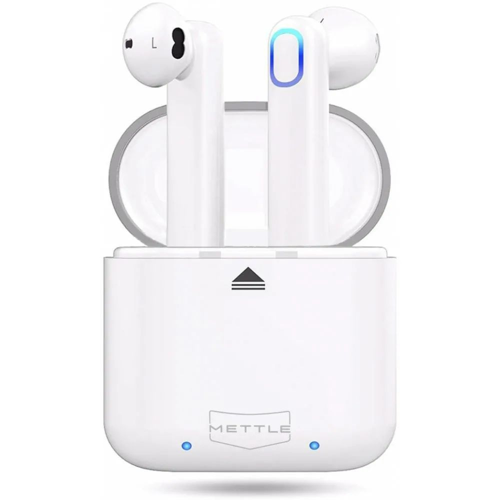 GadgetHub Наушники беспроводные с микрофоном Apple AirPods 2, белый, зеркальный  #1