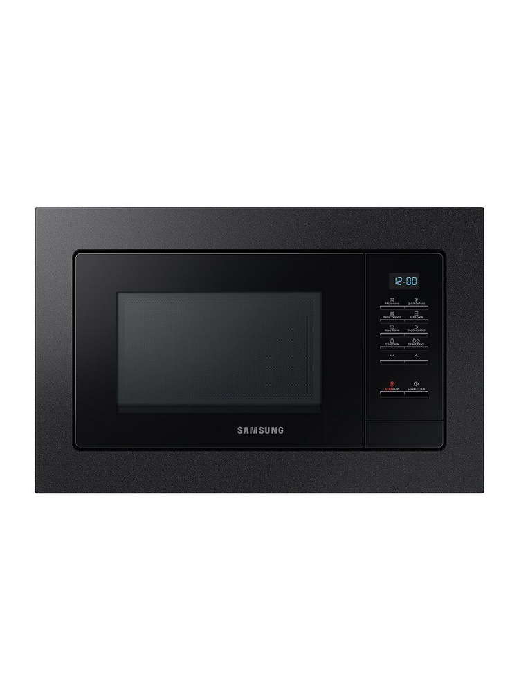 Встраиваемая микроволновая печь Samsung MS20A7013AB/BW 20 л, 850 Вт, чёрная  #1