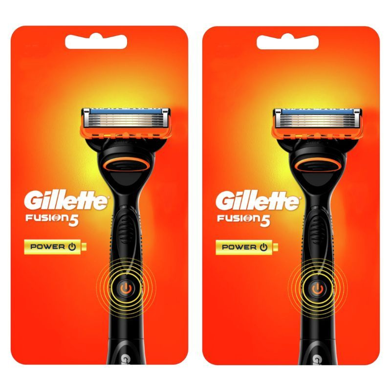 Gillette Станок для бритья Fusion 5 Power c 1 сменной кассетой, 2 шт #1