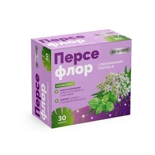 Персефлор BioForte комплекс успокоительный (с вит группы B)30 капсул/1 уп  #1