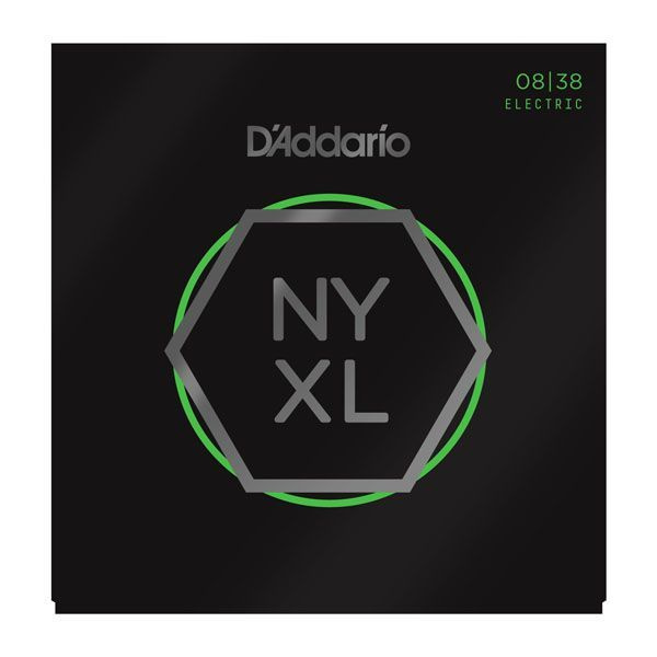 D'ADDARIO NYXL0838 Комплект струн для электрогитары, никелированные, Extra Super Light, 08-38  #1