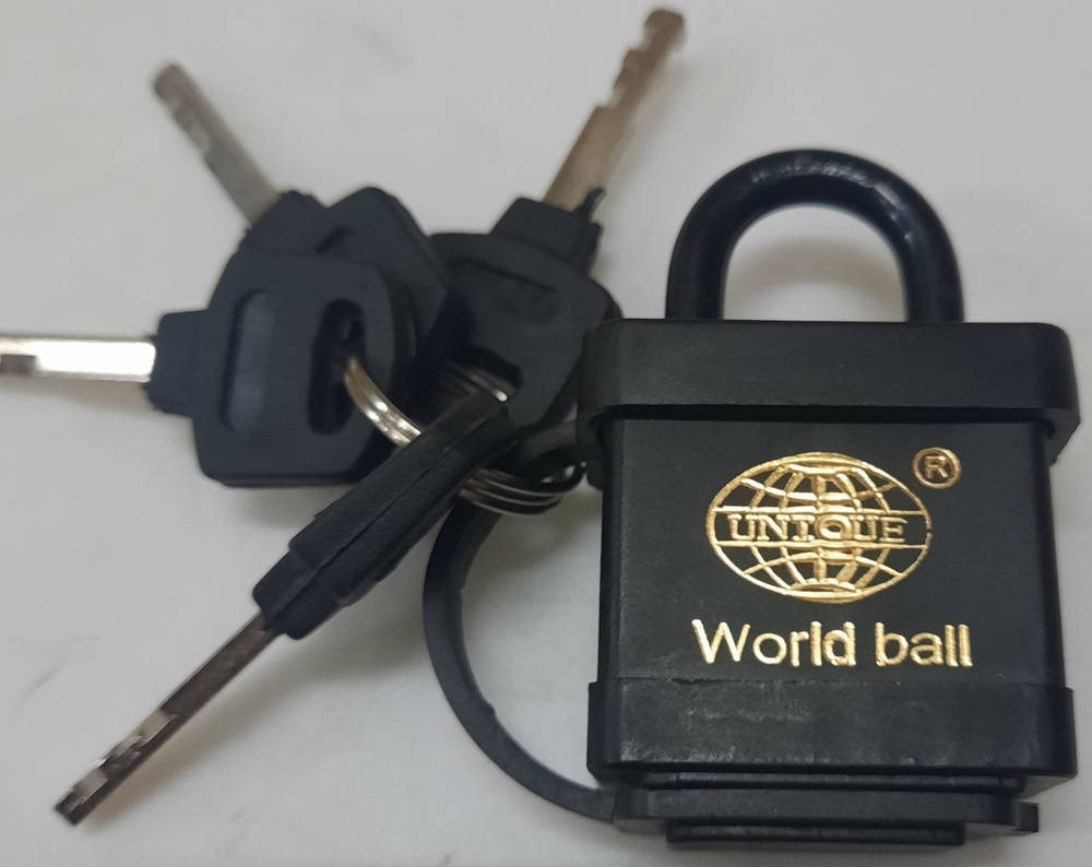 Замок висячий Всепогодный WORLD BALL 25mm #1