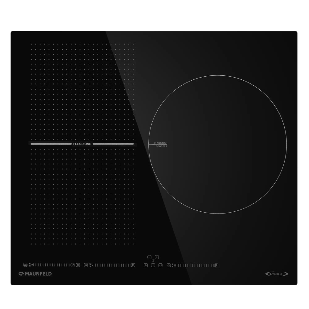 Индукционная варочная панель Maunfeld CVI593SFBK Inverter черный #1