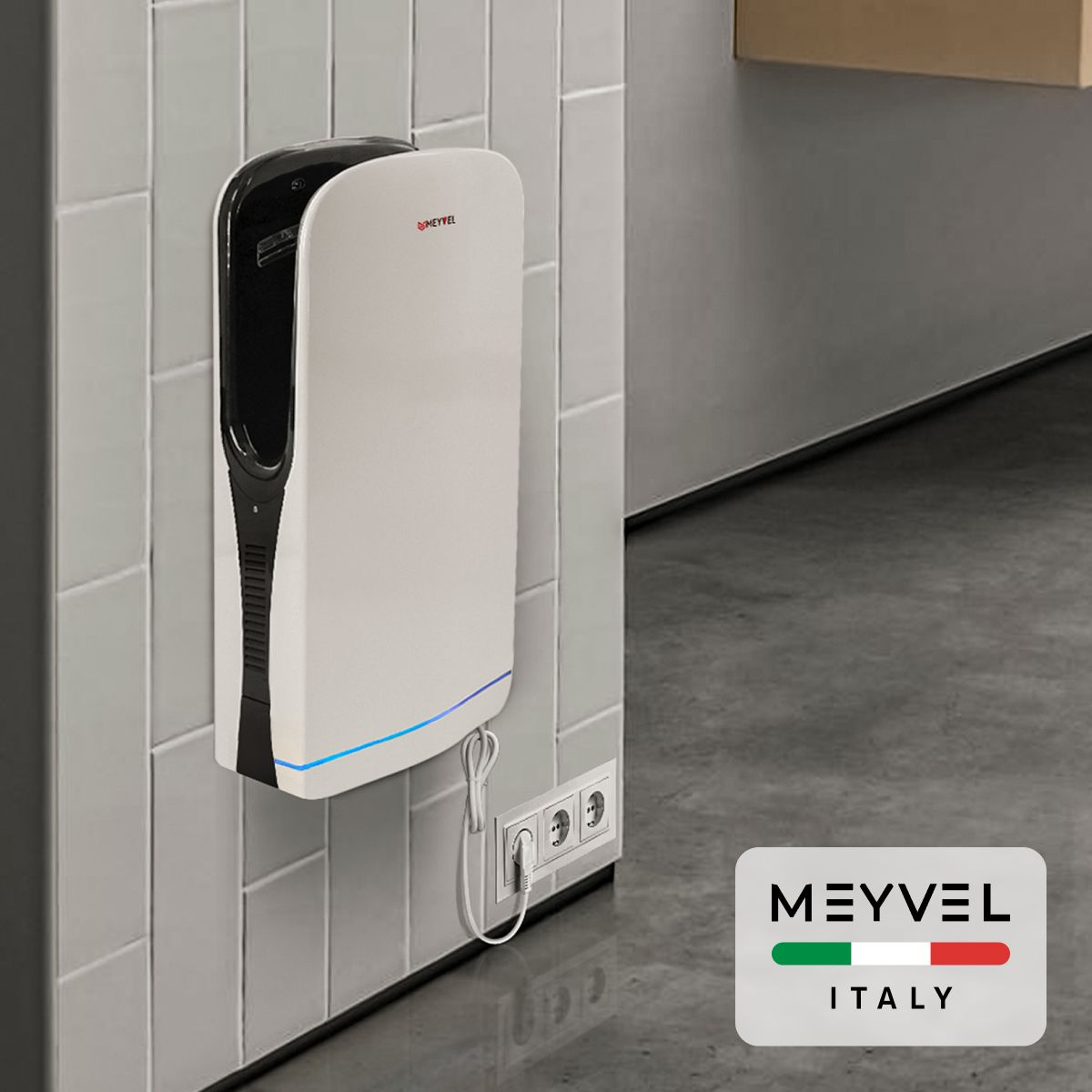 Сушилка для рук Meyvel MH10-1800P1 (White)