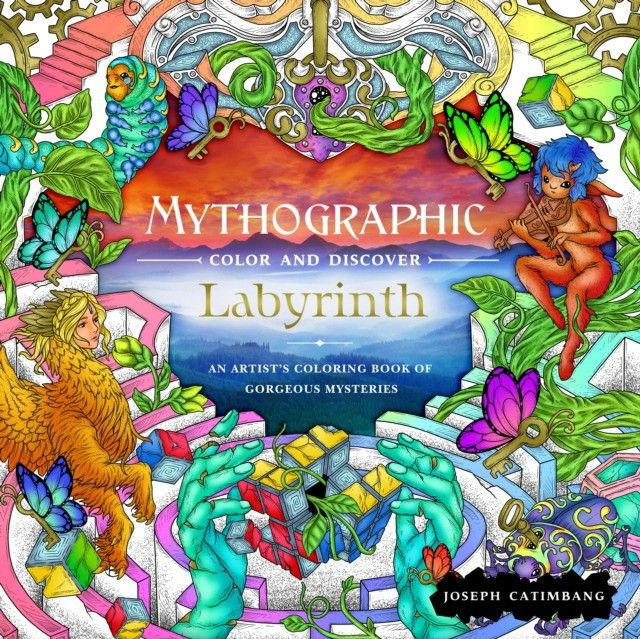 Labyrinth: An Artist's Coloring Book of Gorgeous Mysteries #1