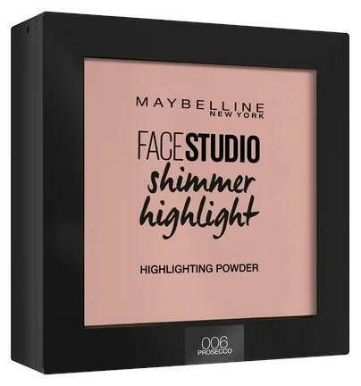 Пудра-хайлайтер для лица Maybelline New York Face Studio SHIMMER HIGHLIGHT оттенок 006, 9г  #1