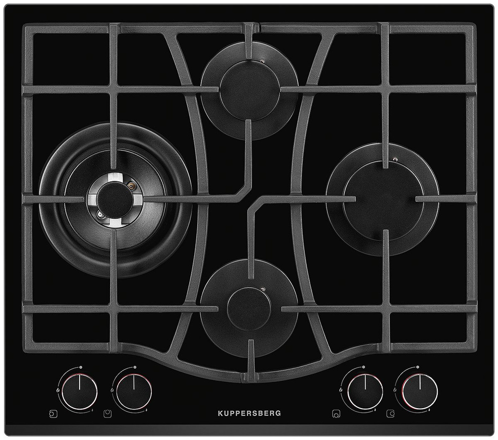 Варочная панель газовая Kuppersberg FG 67 B (Модификация 2024 года)  #1