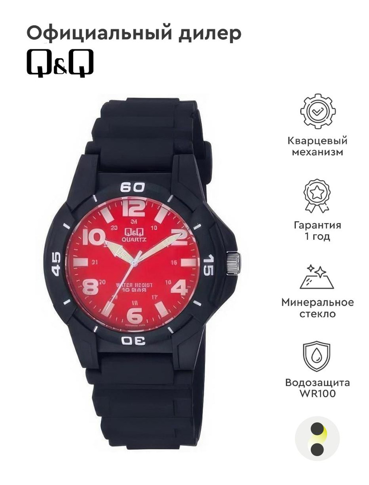 Мужские наручные часы Q&Q VQ84J008Y #1