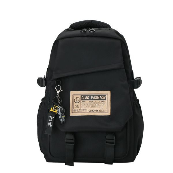 Рюкзак для учебы/прогулок/ путешествий в корейском стиле в разном цвете inst, с брелком  #1