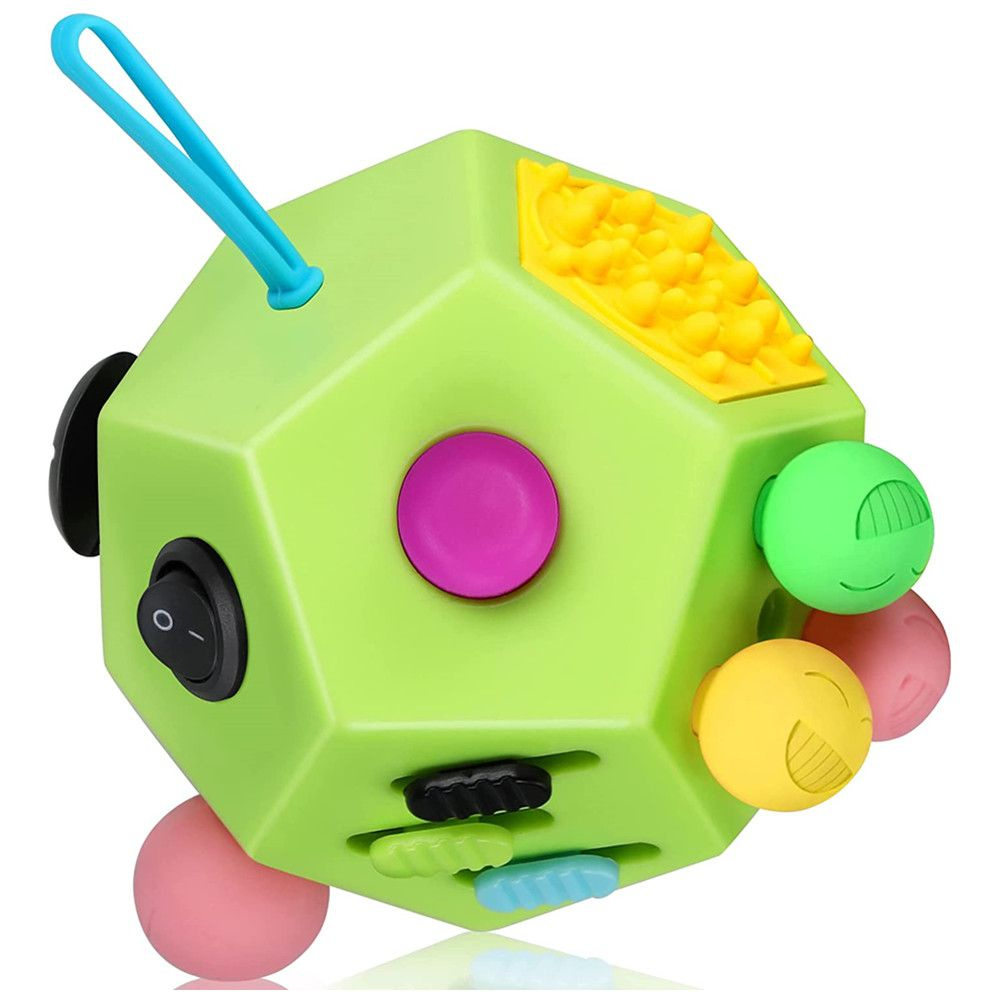 Игрушки Fidget Cube Антистресс - 12 граней Fidget Tdah Toy Cube #1