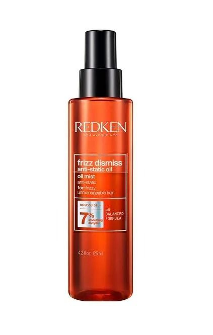 redken - frizz dismiss anti-static oil mist увлажняющее антистатическое масло-спрей 125 мл  #1