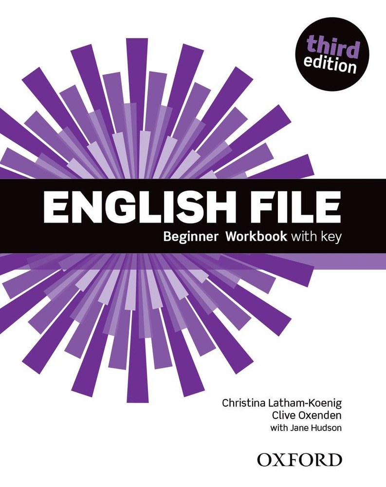 English File. Third Edition. Beginner. Workbook with key / Рабочая тетрадь | Hudson Janet  #1