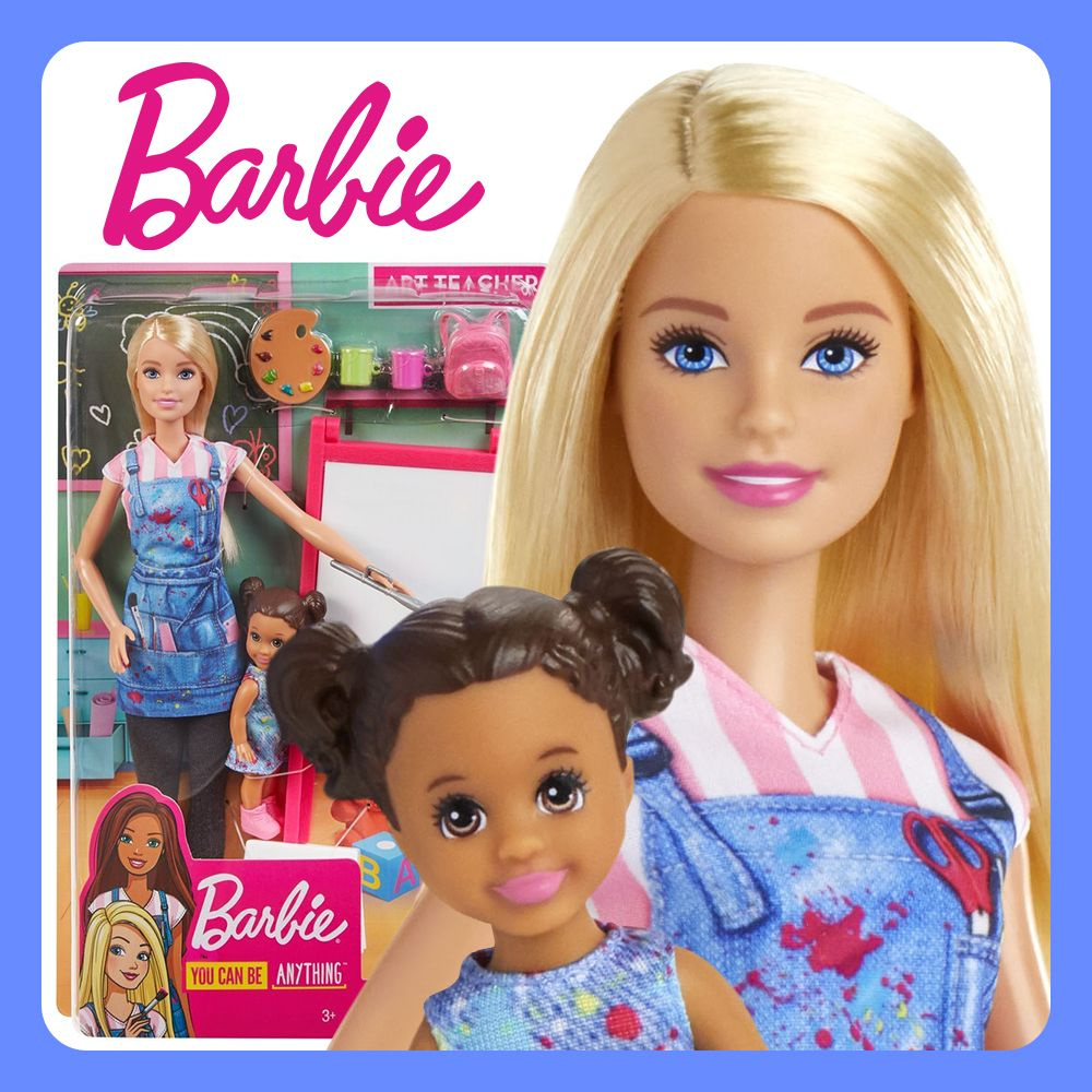 Barbie Mattel Игровой набор Барби - Учитель рисования (Barbie You Can be Anything Art Teacher)  #1