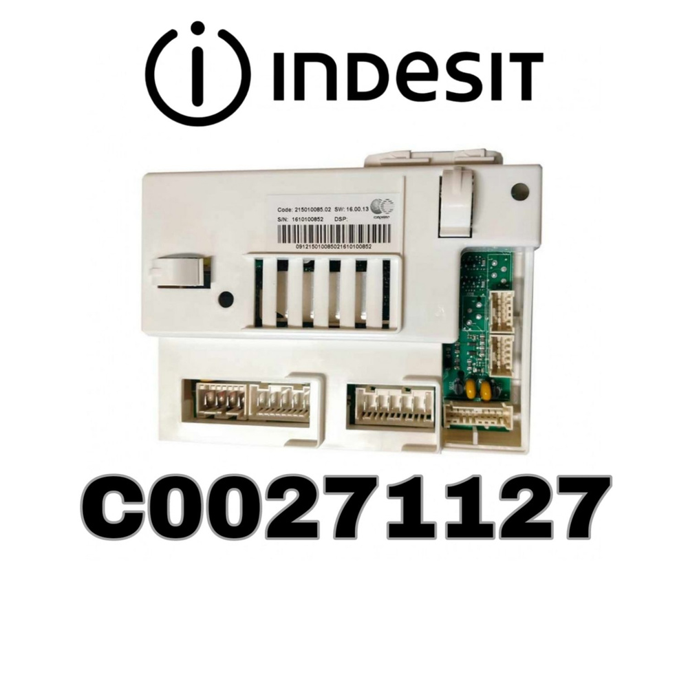 Модуль управления для стиральных машин Ariston, Indesit C00271127 #1