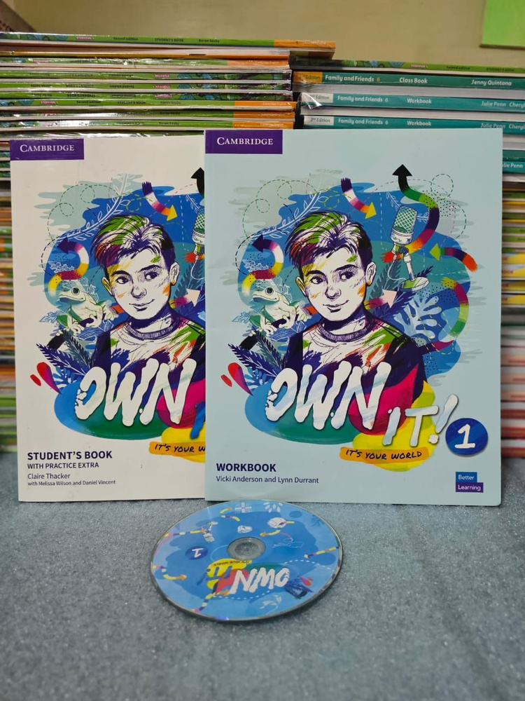 Own it 1, Student's Book, Workbook + CD ( учебник, раб.тетрадь и диск ) #1