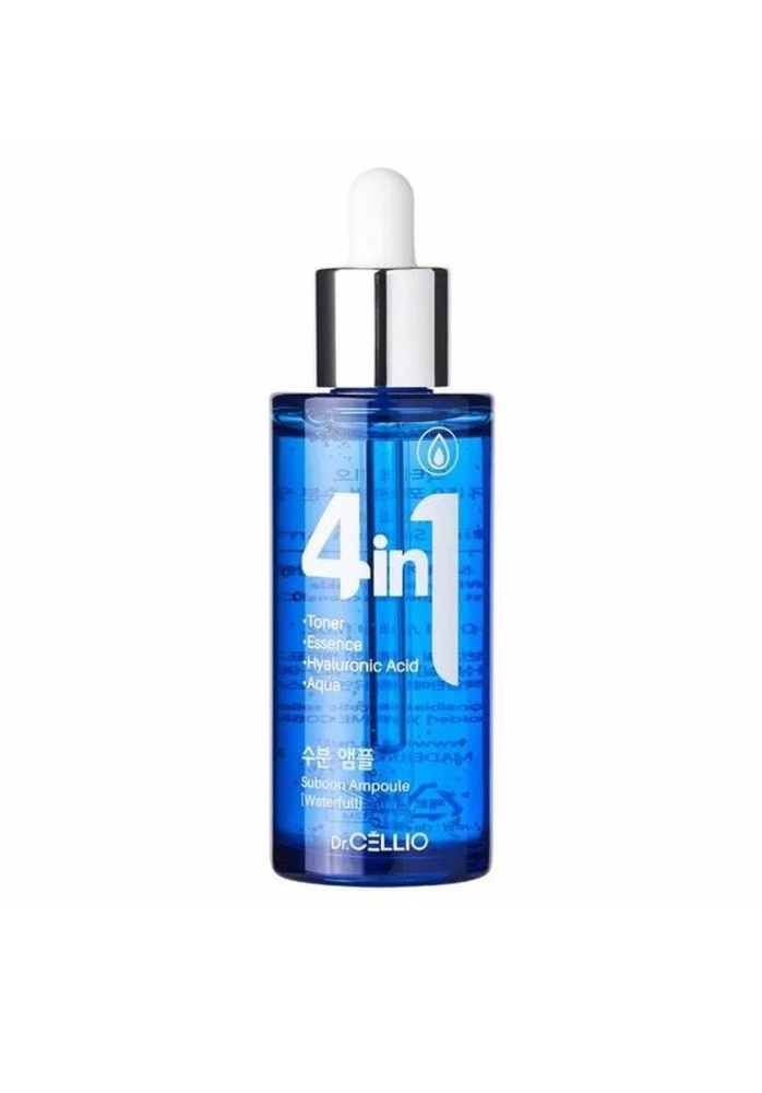 Увлажняющая сыворотка для лица Dr.CELLIO 4in1 SUBOON AMPOULE AQUA, 50ml #1