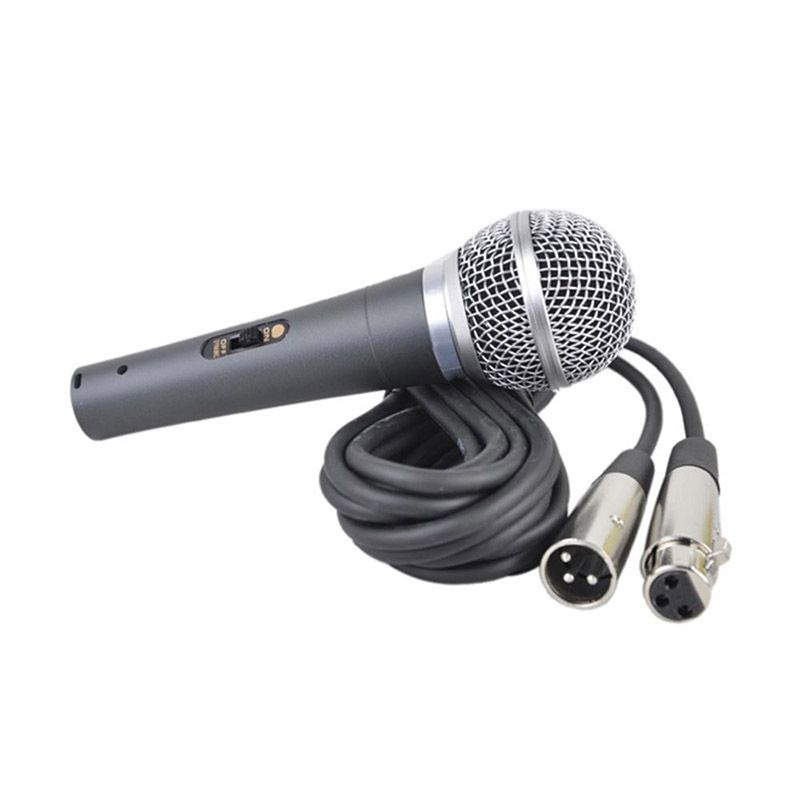 ROSS Микрофон для живого вокала DM-581, серый, черный #1