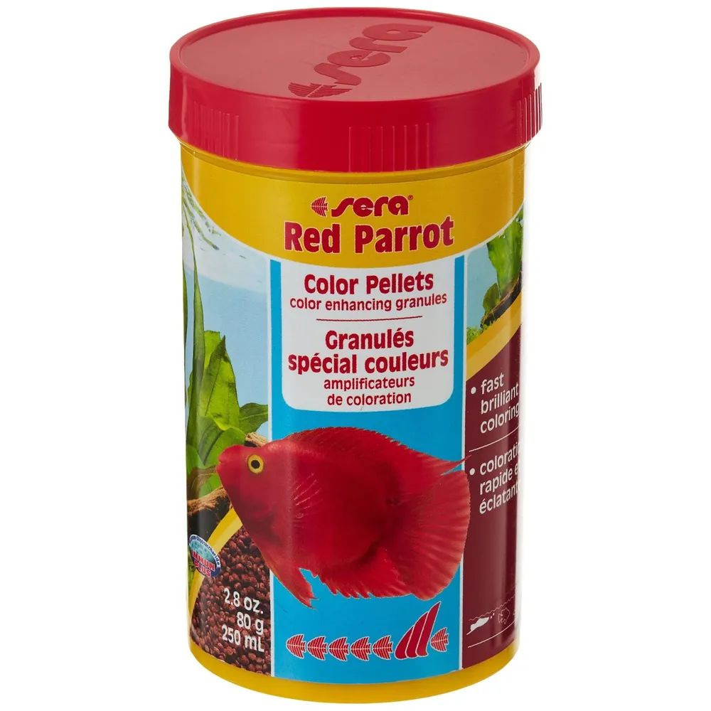 Sera RED PARROT корм для рыб 250мл/80гр #1