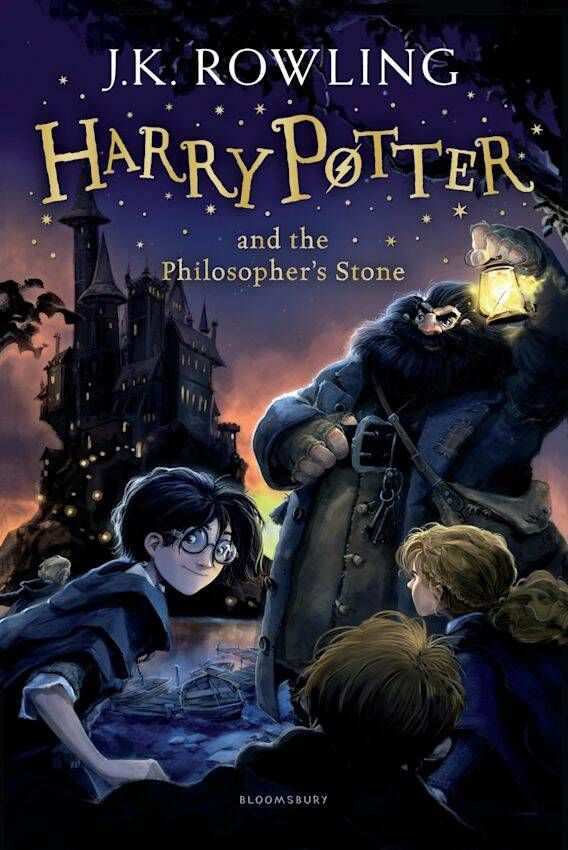 Harry Potter and the Philosopher's Stone J.K. Rowling Гарри Поттер и Философский камень Д.К. Роулинг #1