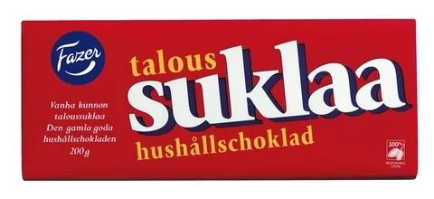 Fazer Suklaa тёмный шоколад, 200 гр, Финляндия #1