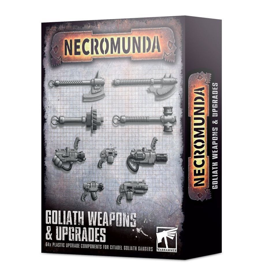 Набор миниатюр Games Workshop Necromunda: Goliath Weapons & Upgrades #1