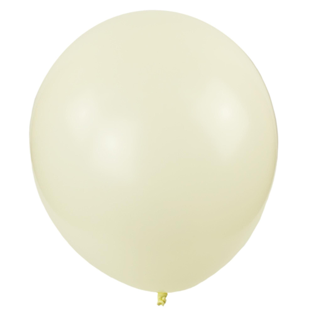 Воздушный шар 12"/30см Пастель Macaroon VANILLA 085 100шт #1