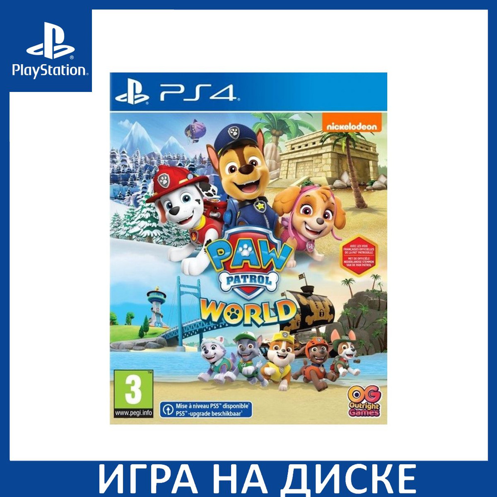 Игра Paw Patrol World (Щенячий Патруль) (PS4/PS5) Диск PlayStation 4 #1