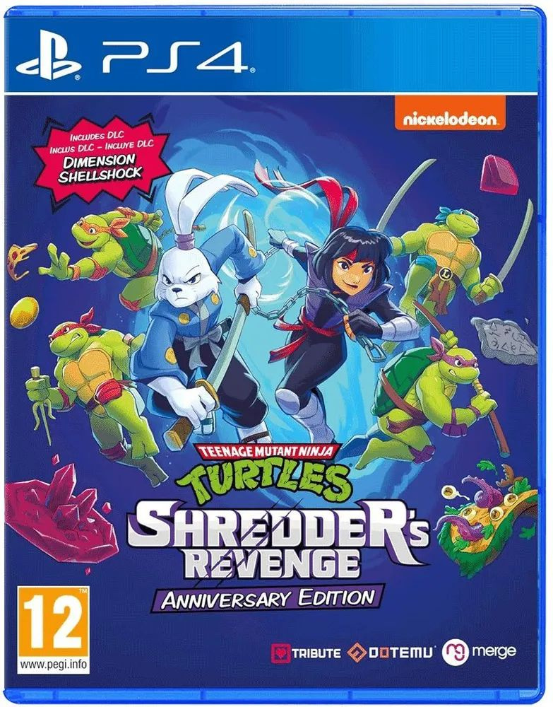 Игра Teenage Mutant Ninja Turtles: Shredder's Revenge. Anniversary Edition (английская версия) для PS4 #1